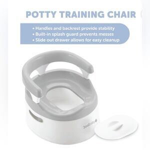 Jool Baby Potty Training Set in White and Gray